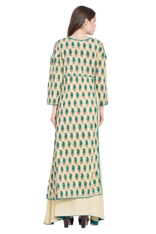 Women Paisley Printed Ethnic Dress - Image 5