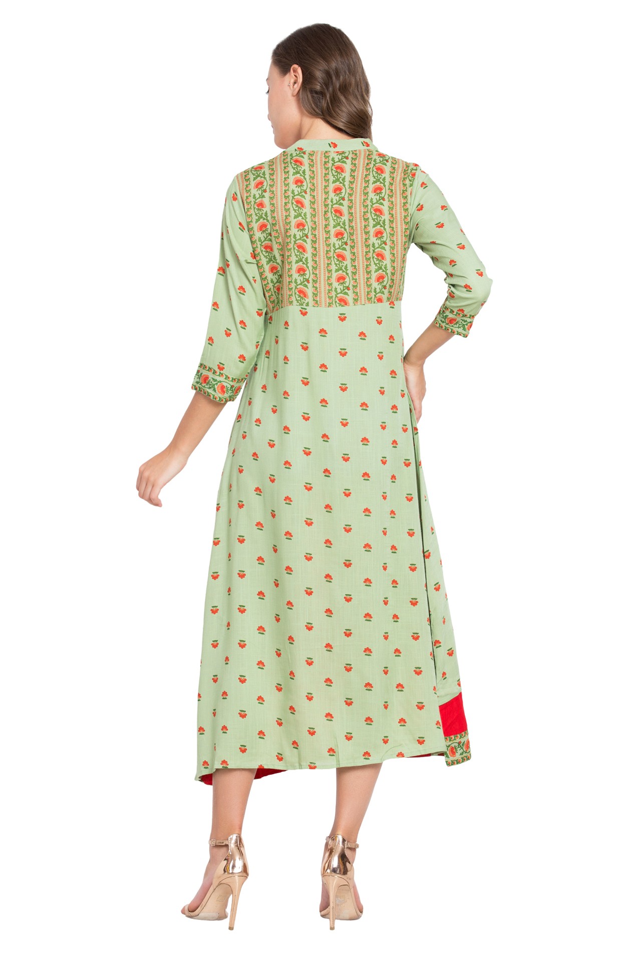 Women Floral Printed Ethnic Kurta